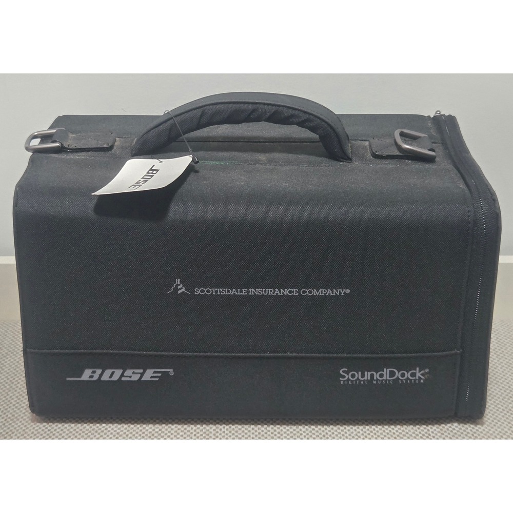 Bose SoundDock Travel Case Black Padded Carrying Bag 292416-002 NWT